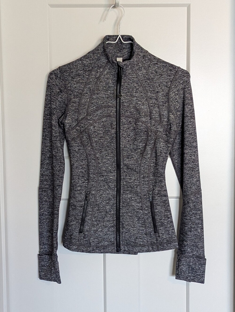Lululemon Define Jacket - Heathered Black sz 2